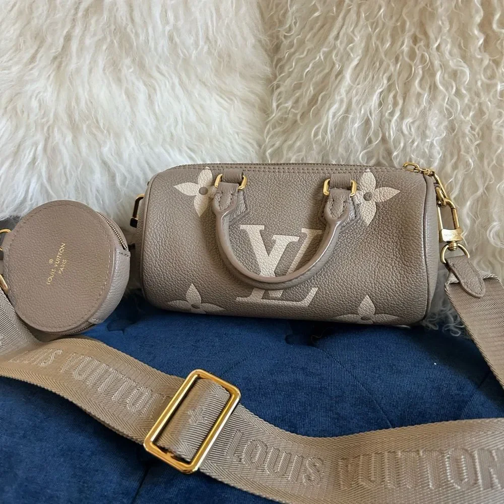 Louis Vuitton Papillon BB Monogram Empreinte Shoulder Bag
